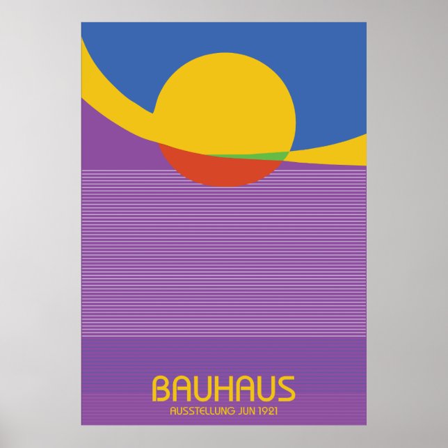Bauhaus Poster (Front)