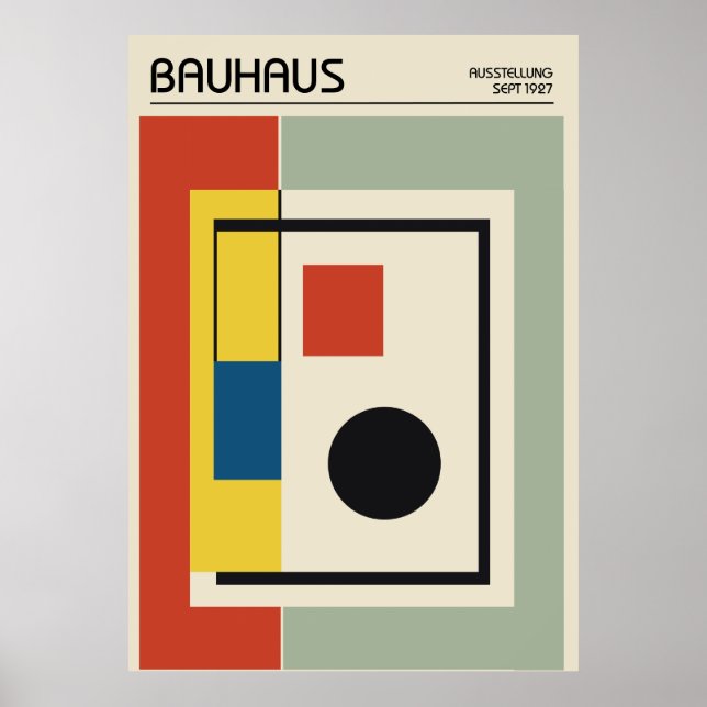 Bauhaus Poster (Front)
