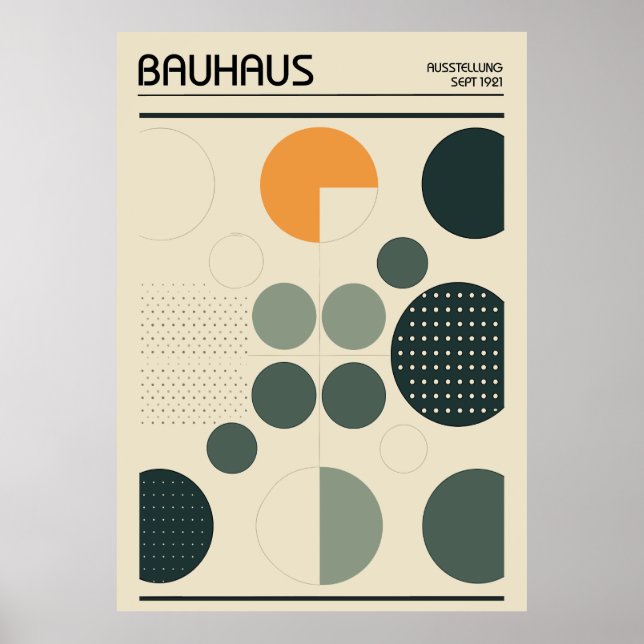 Bauhaus Poster (Front)