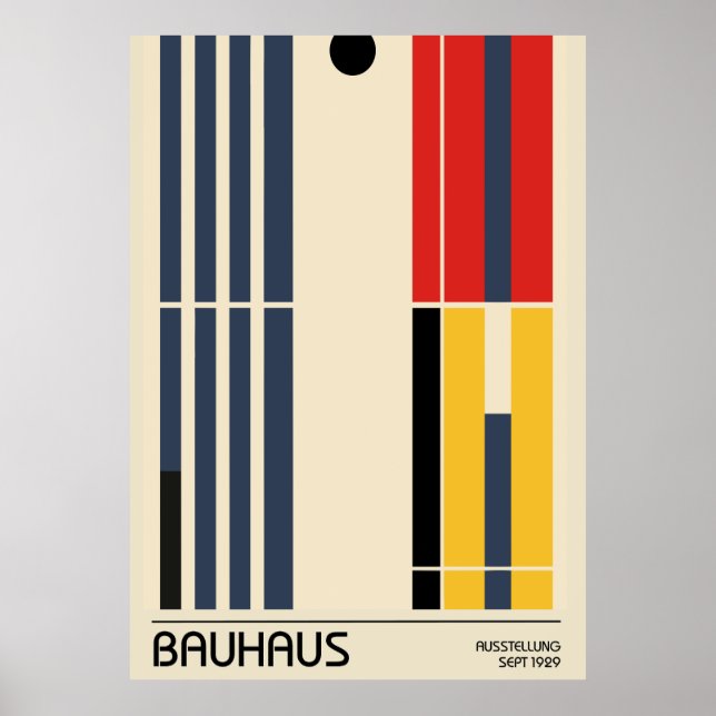 Bauhaus Poster (Front)