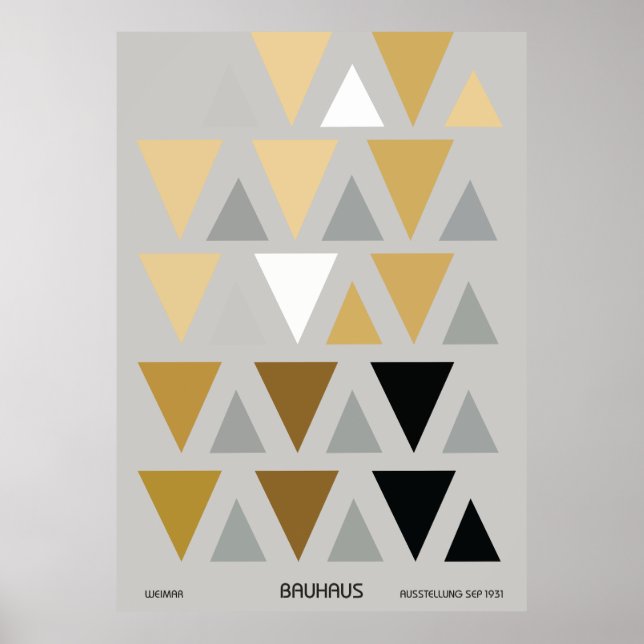 Bauhaus Poster (Front)