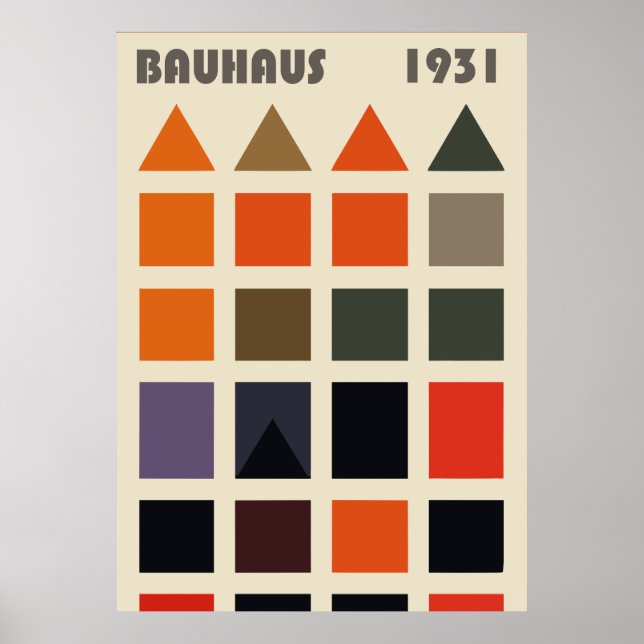 Bauhaus Poster (Front)