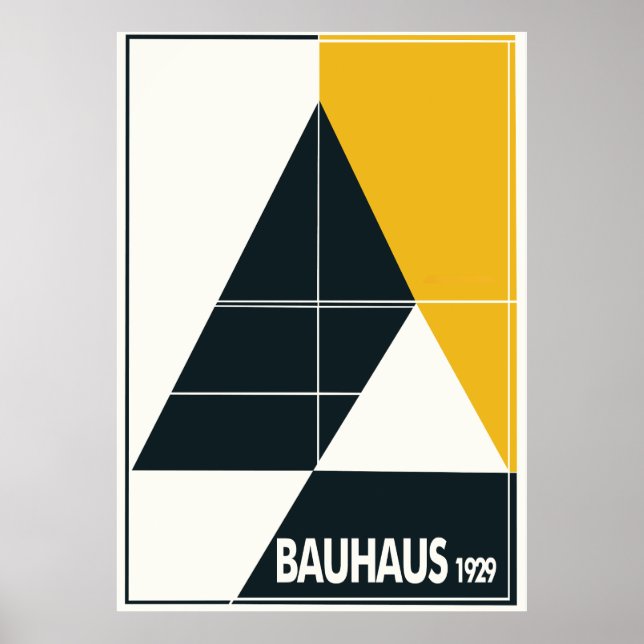 Bauhaus Poster (Front)