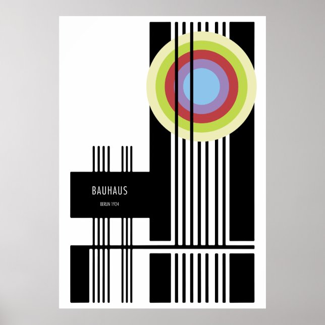Bauhaus Poster (Front)