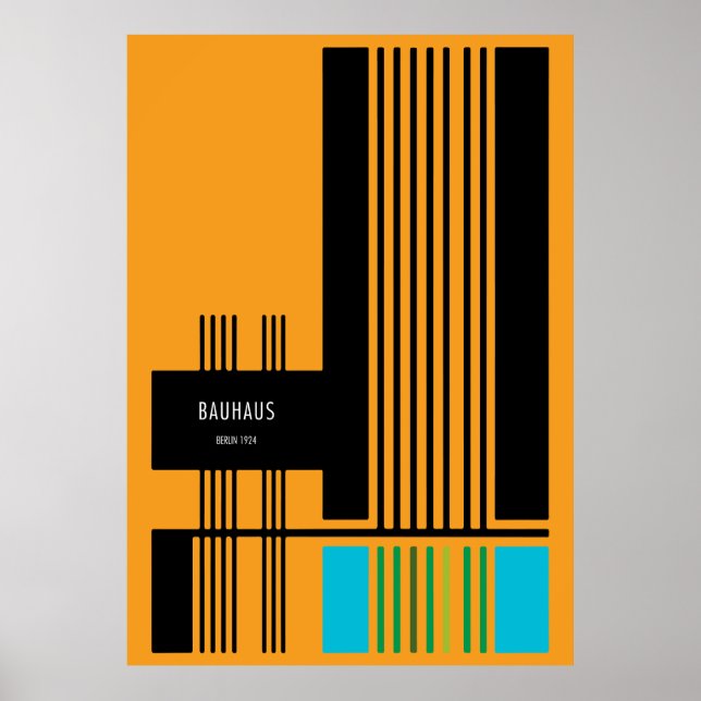 Bauhaus Poster (Front)