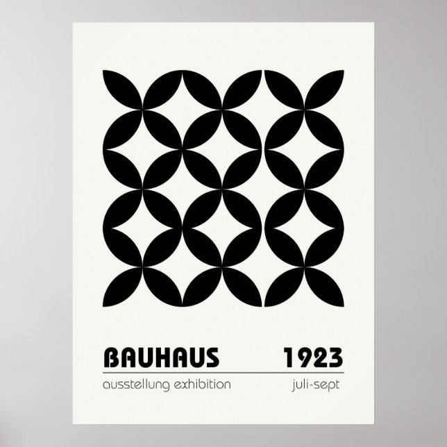 Bauhaus Poster Wall Art (Front)