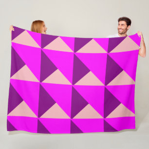 Bauhaus Quilt  Fleece Blanket