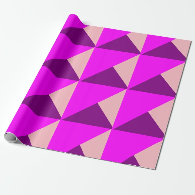Bauhaus Quilt  Wrapping Paper (Unrolled)