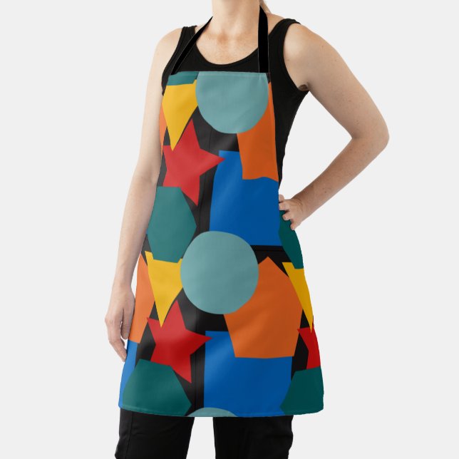 Bauhaus Shapes  Apron (Insitu)