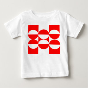 Bauhaus Squares and Circles Baby T-Shirt