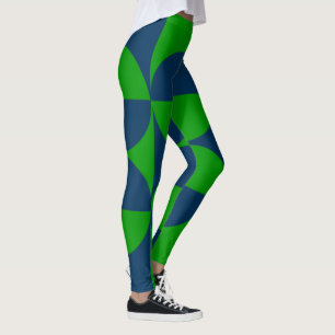 Bauhaus Squares and Circles  Leggings