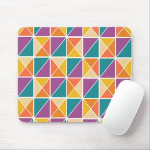 Bauhaus Squares Mouse Pad
