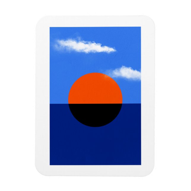 Bauhaus Summer Horizon Magnet (Vertical)