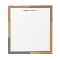 Bauhaus Terracotta Green Abstract Personalized