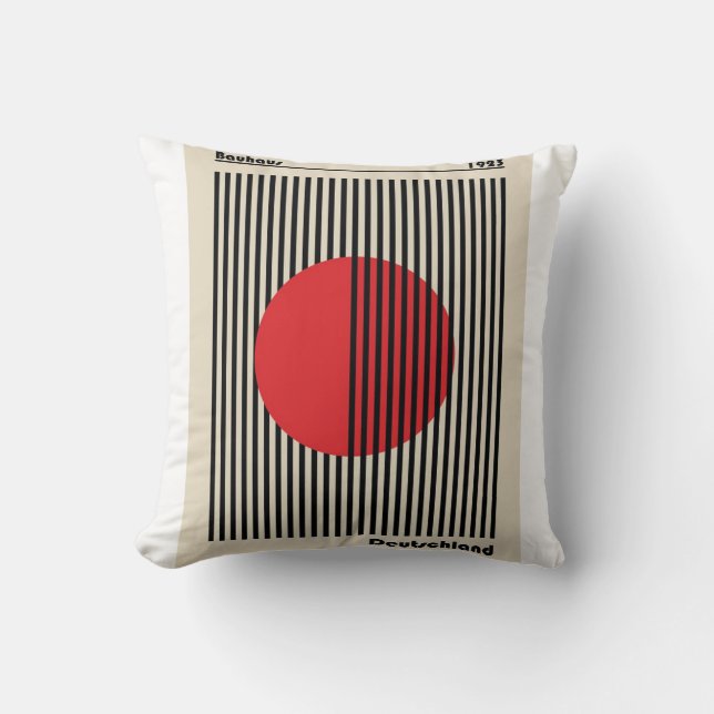 BAUHAUS THROW PILLOW (Front)