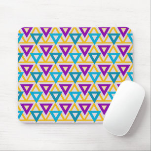 Bauhaus Triangle Mesh  Mouse Pad