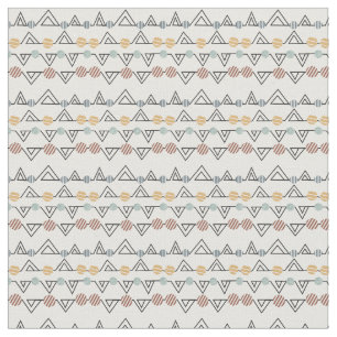 Bauhaus Triangles  Fabric
