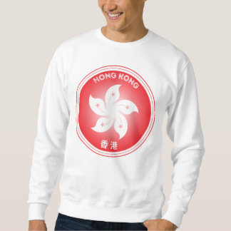 Bauhinia Flower of Hong Kong circle shape, Sweatshirt