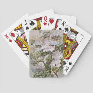 Bauhinia Flowers Drawing, Birthday Idea Artwork Playing Cards