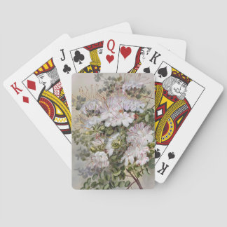 Bauhinia Flowers Drawing, Birthday Idea Artwork Playing Cards