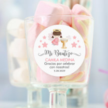 Bautizo in spanish Cute Baptism Christening Favour