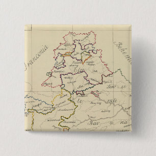 Bavaria 2 Inch Square Button