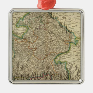 Bavaria 3 metal ornament