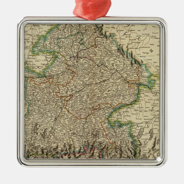 Bavaria 3 metal ornament (Front)