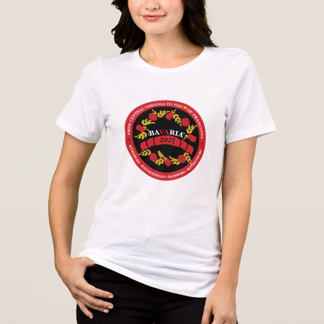 Bavaria Badge Tri-Blend Shirt (Front)