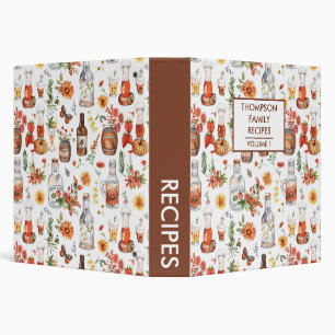 Bavaria berries beer liquor Personalized Recipe Binder