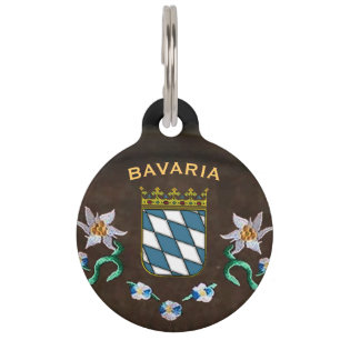 Bavaria Coat of Arms Pet Tag