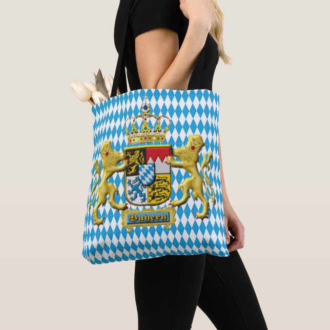 Bavaria Crest  Tote Bag (Close Up)