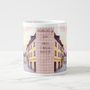 Bavaria Germany, A Marvel of Medieval Architecture Large Coffee Mug
