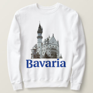 Bavaria, King Ludwig's Neuschwanstein Castle Sweatshirt