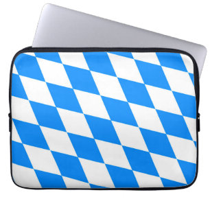 Bavaria lozenges flag laptop sleeve