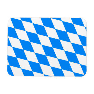 Bavaria lozenges flag magnet