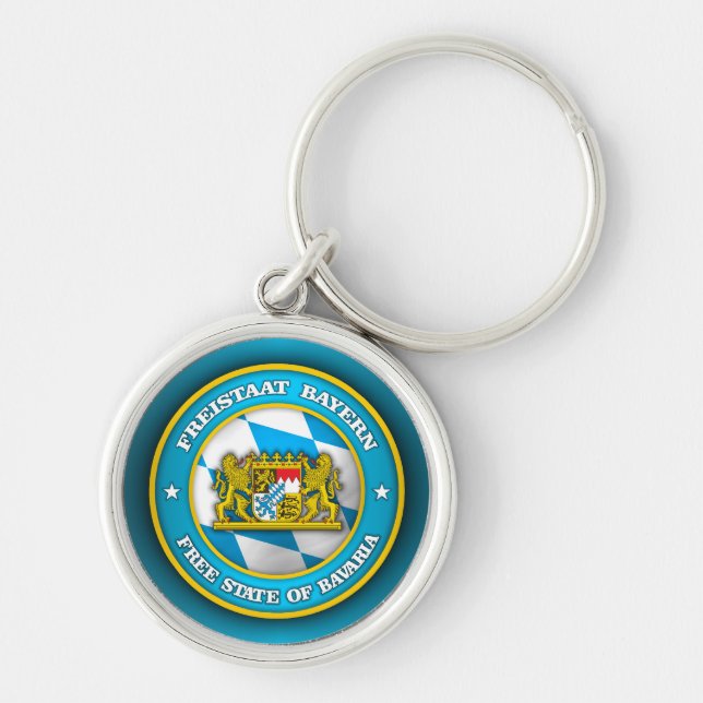 Bavaria Medallion Keychain (Front)