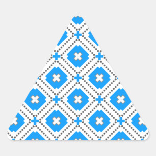 Bavaria Pattern Triangle Sticker