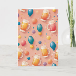 Bavarian Birthday Cheers Card