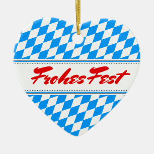 Bavarian Ceramic Ornament