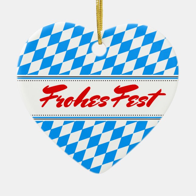 Bavarian Ceramic Ornament (Front)