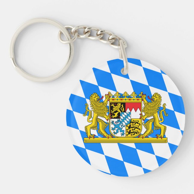 Bavarian Coat of arms Keychain (Front)