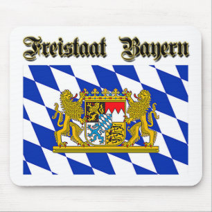 Bavarian Coat of Arms Mouse Pad