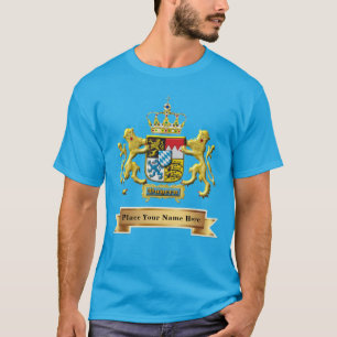 Bavarian Coat of Arms Personalized T-Shirt