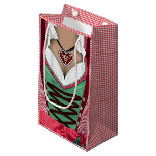 Bavarian Dirndl Small Gift Bag