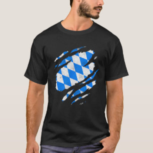 Bavarian Flag Munich Germany Europe German Bayern  T-Shirt