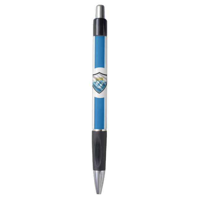 Bavarian flag pen (Front Vertical)