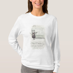 Bavarian Girls Song by Maxim Gouci, song sheet T-Shirt