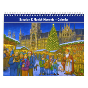 Bavarian Moments – A Year in Wimmelbilder Calendar