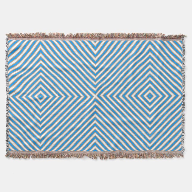 Bavarian Pattern Throw Blanket (Front)